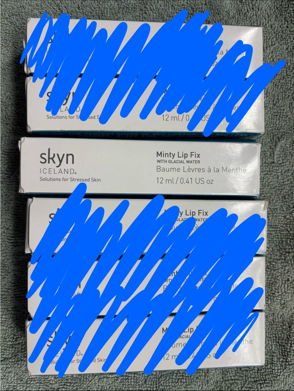 Listing is for one! Minty Lip Fix - Hydrating Mint Lip Balm (White Packaging)